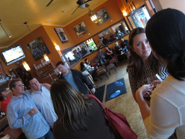 Wine bar engagement party